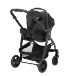 Graco Evo Avant Travel System With Car Seat, Black Grey - جراكو