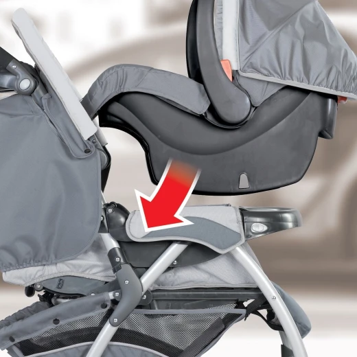 Chicco Cortina CX Travel System, Iron - تشيكو - Image 2