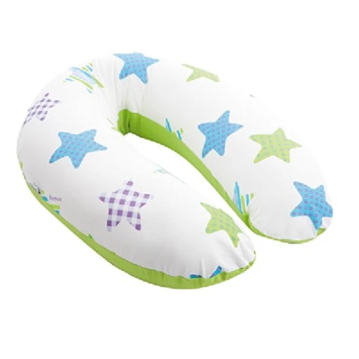 Doomoo Buddy Multi-Use Breastfeeding Pillow Patchwork (Lime)