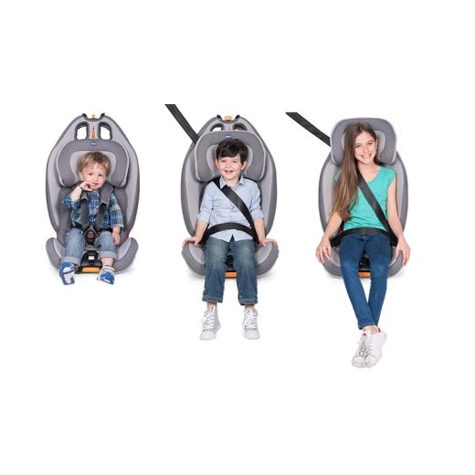 Chicco 123 Gro-Up Baby Car Seat - Black - تشيكو - Image 2