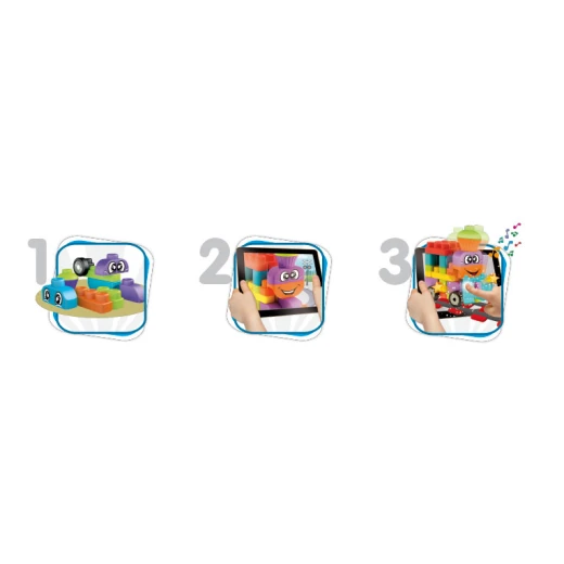 Chicco Toy Building Blocks Vehicles Set 40pc - تشيكو - Image 4