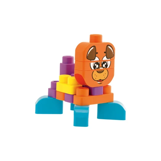 Chicco Toy Building Blocks Animals Set 40pc - تشيكو - Image 3