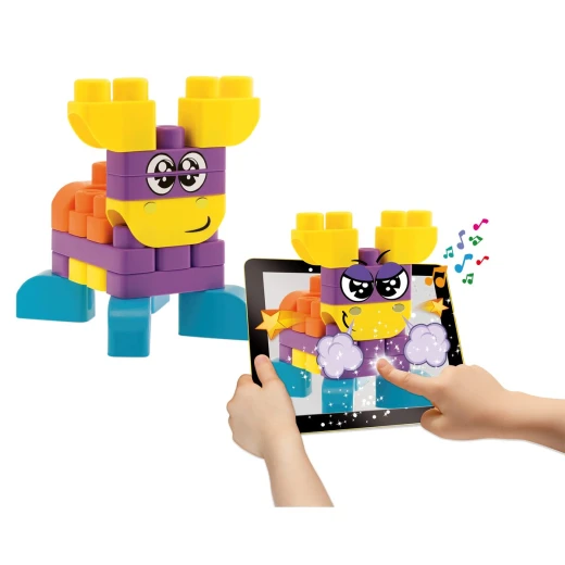Chicco Toy Building Blocks Animals Set 40pc - تشيكو - Image 4