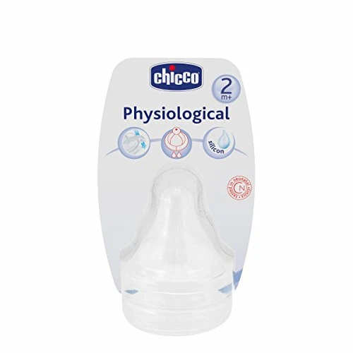 Chicco Physiological Teat Sil Adjustable 2pcs Chicco Physiological Teat Sil Adjustable 2pcs