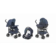 Chicco Sprint Black Midnight Trio Stroller - تشيكو