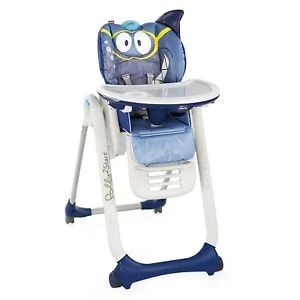 High Chair Chicco Polly 2 Start Shark - تشيكو
