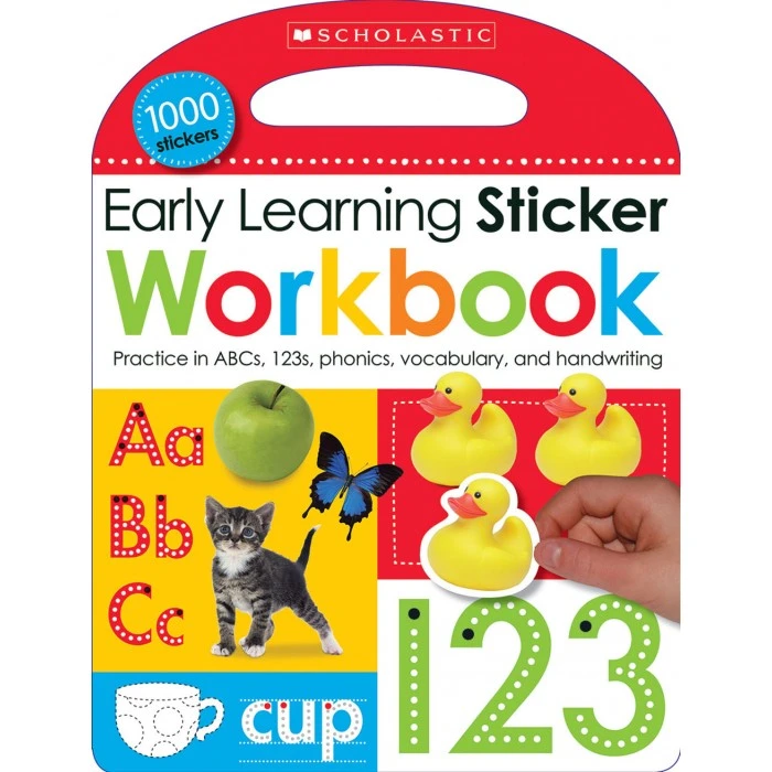 Early Learning Sticker Workbook - سكولاستيك
