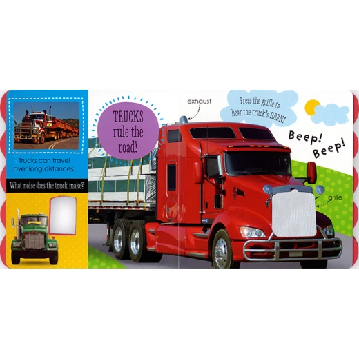 Scholastic Early Learners Noisy Touch and Lift Trucks - سكولاستيك - Image 2