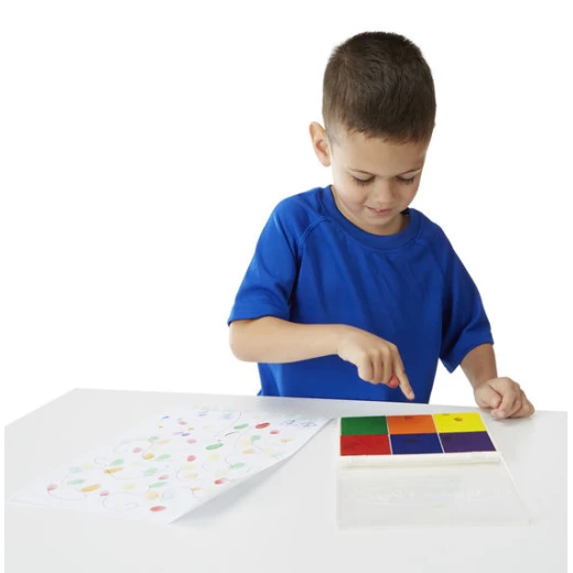 Melissa & Doug Rainbow Stamp Pad - ميليسا اند دوج - Image 2