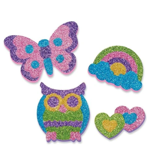 Melissa & Doug Mess-Free Glitter Friendship Foam Stickers - ميليسا اند دوج - Image 2