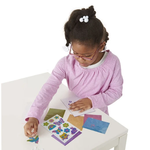Melissa & Doug Mess-Free Glitter Friendship Foam Stickers - ميليسا اند دوج - Image 3