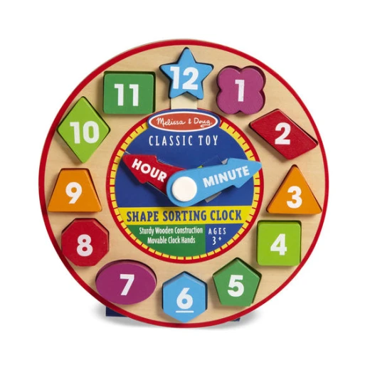 Melissa & Doug Shape Sorting Clock Melissa & Doug Shape Sorting Clock
