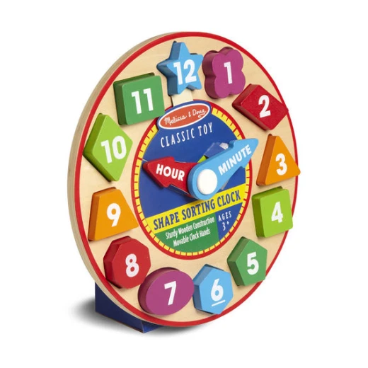 Melissa & Doug Shape Sorting Clock - ميليسا اند دوج - Image 3