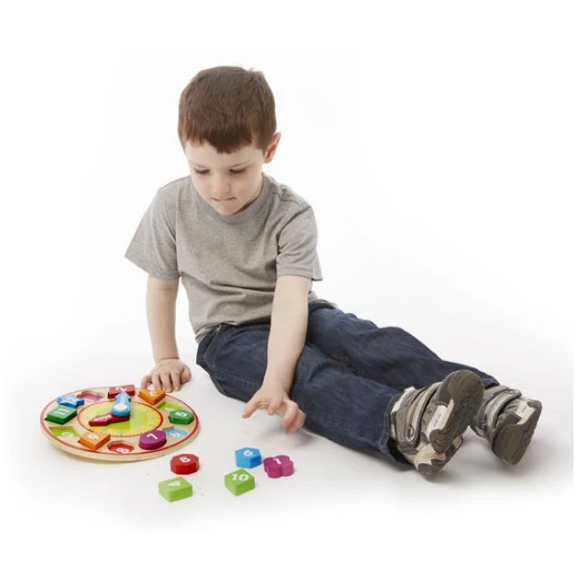 Melissa & Doug Shape Sorting Clock - ميليسا اند دوج - Image 2