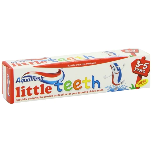 Aquafresh Little Teeth Toothpaste (3-5 Years), 50 ml - Aquafresh - Image 3