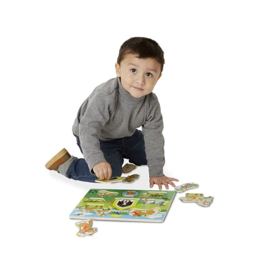 Melissa & Doug Pets Peg Puzzle - 8 Pieces - Melissa &amp; Doug - Image 3