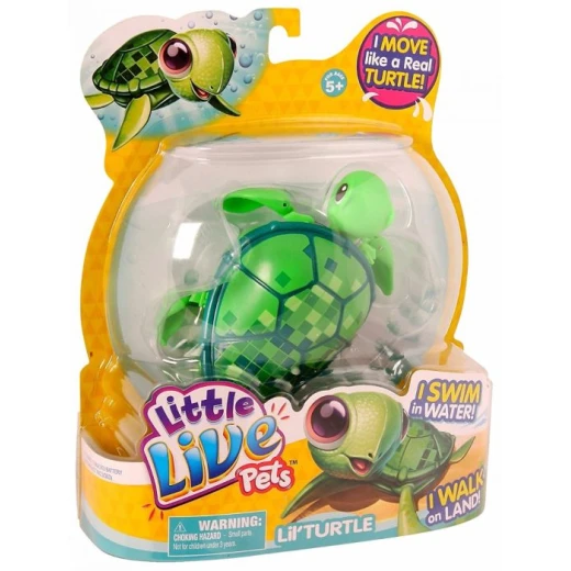 Little Live Pets Lil' Turtle - Green Little Live Pets Lil' Turtle - Green