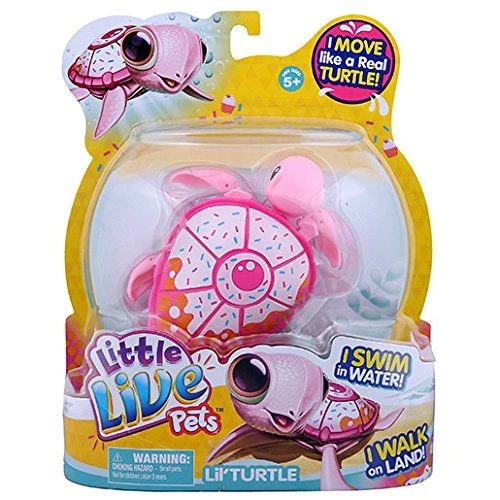 Little Live Pets Lil' Turtle - Pink Little Live Pets Lil' Turtle - Pink