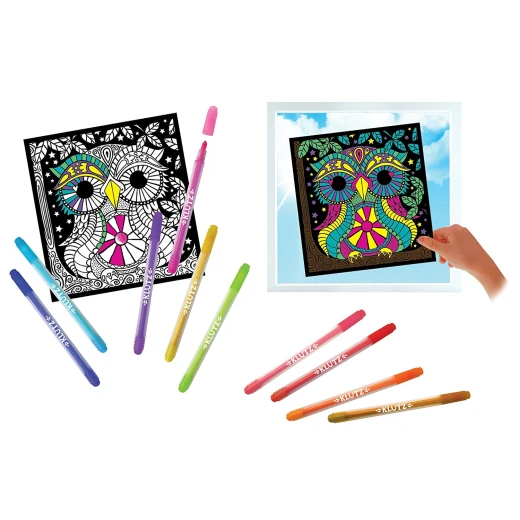 Klutz Color-In Stained Glass: 18 Make-it-yourself Window Designs - سكولاستيك - Image 6