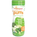 Happy Baby Puffs Apple and Broccoli - Gluten Free - هابي توت