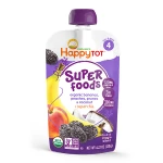 Happy Tot Organic Bananas, Peaches, Prunes & Coconut + Super Chia - هابي توت