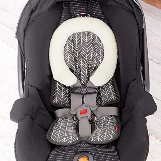 Skip Hop Stroll & Go Cool Touch Infant Support, Grey Feather - سكيب هوب - Image 2