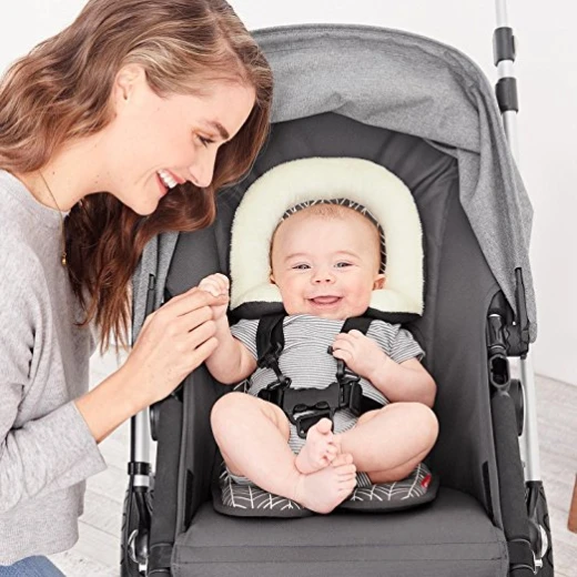 Skip Hop Stroll & Go Cool Touch Infant Support, Grey Feather - سكيب هوب - Image 5