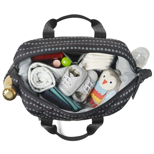 Skip Hop Riverside Ultra Light Diaper Satchel, Black - سكيب هوب - Image 4
