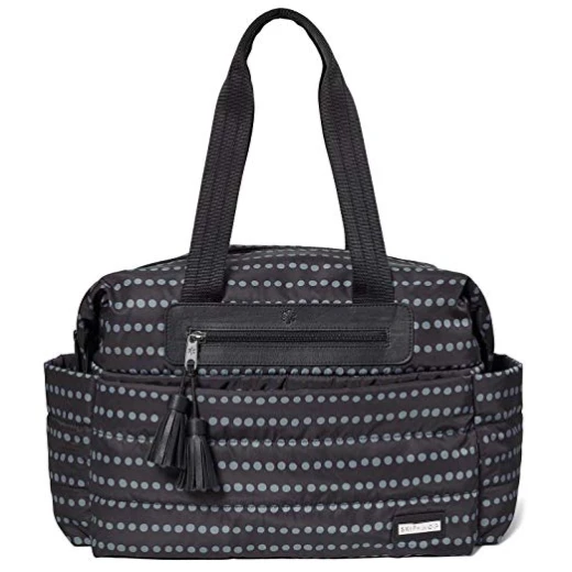 Skip Hop Riverside Ultra Light Diaper Satchel, Black Skip Hop Riverside Ultra Light Diaper Satchel, Black