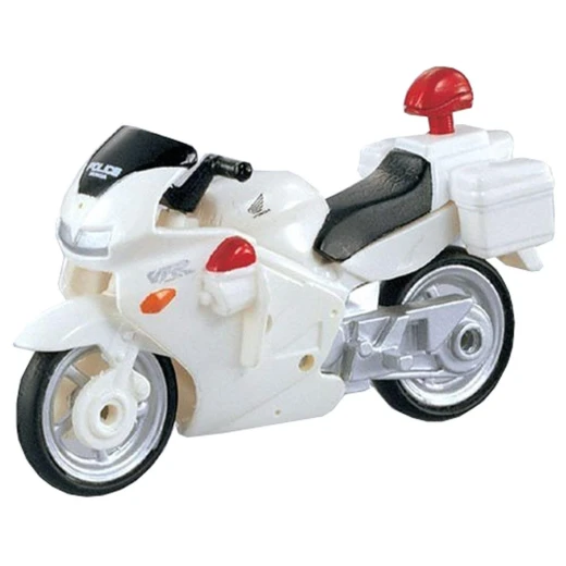 Tomy Tomica Honda VFR White Bike Tomy Tomica Honda VFR White Bike