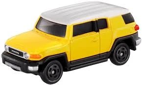 Tomy Tomica Toyota FJ Cruiser Yellow/White - توميكا