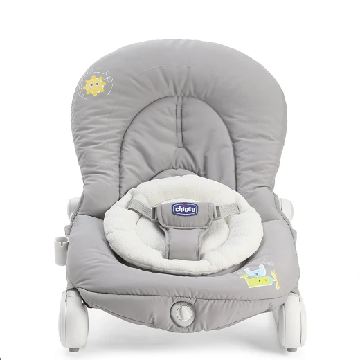Chicco Balloon Baby Bouncer, Dark Grey - تشيكو - Image 3