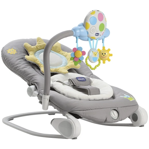 Chicco Balloon Baby Bouncer, Dark Grey Chicco Balloon Baby Bouncer, Dark Grey
