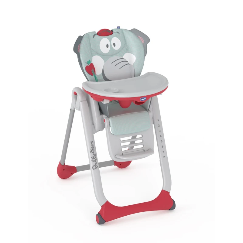 Chicco Highchair Polly 2 Start - Elephant - تشيكو