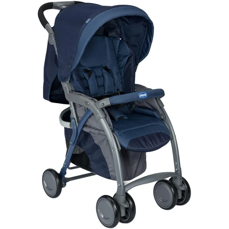 Chicco Simplicity Plus Stroller - Blue Passion - تشيكو