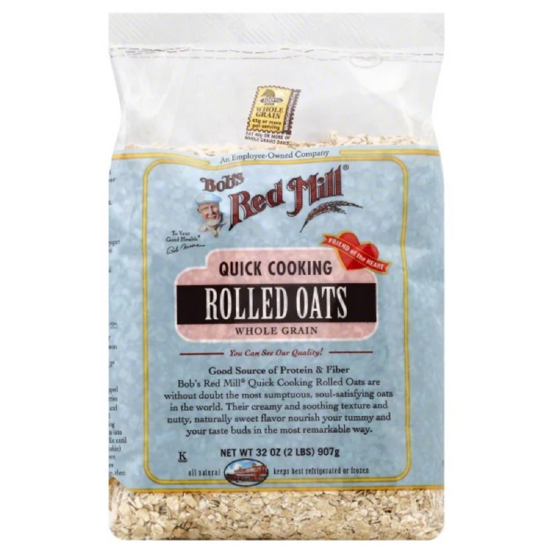 Bob's Red Mill Quick Rolled Oats (907 Gram) - بوبز ريد ميل
