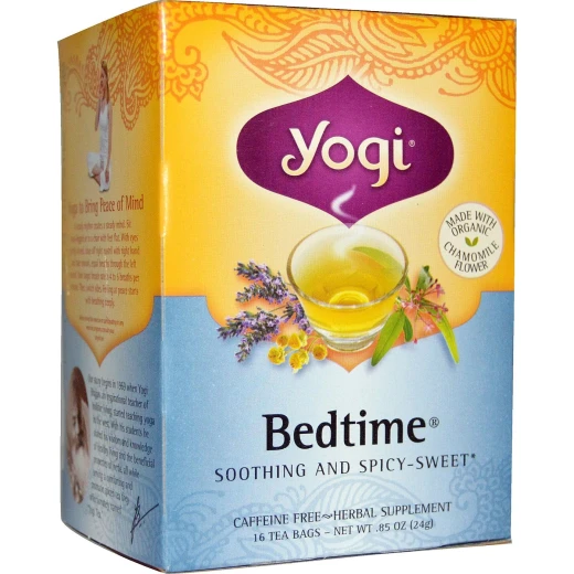 Yogi Tea Organic Teas Blend Caffeine Free - Bedtime - 24g Yogi Tea Organic Teas Blend Caffeine Free - Bedtime - 24g