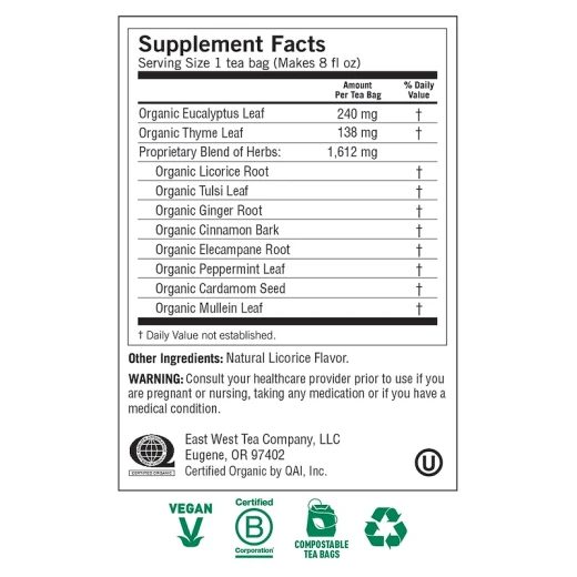 Yogi Tea Organic Breath Deep Tea 32g - يوجي - Image 3