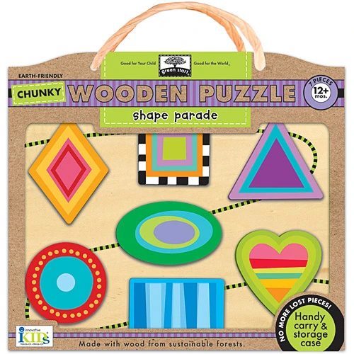 Wodden Puzzles - Shape Parade Wodden Puzzles - Shape Parade