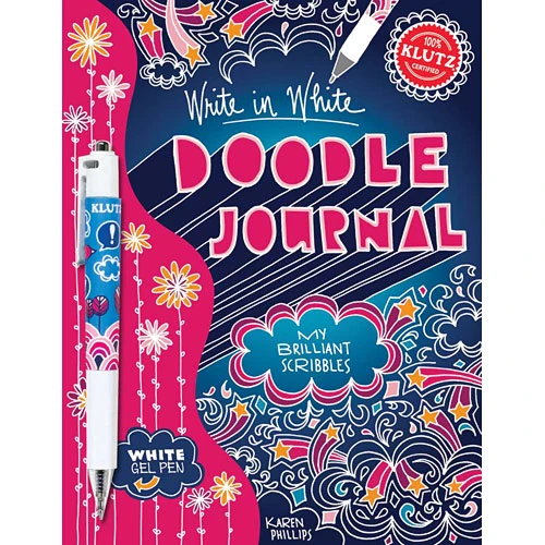 Doodle Journal Write in White - سكولاستيك