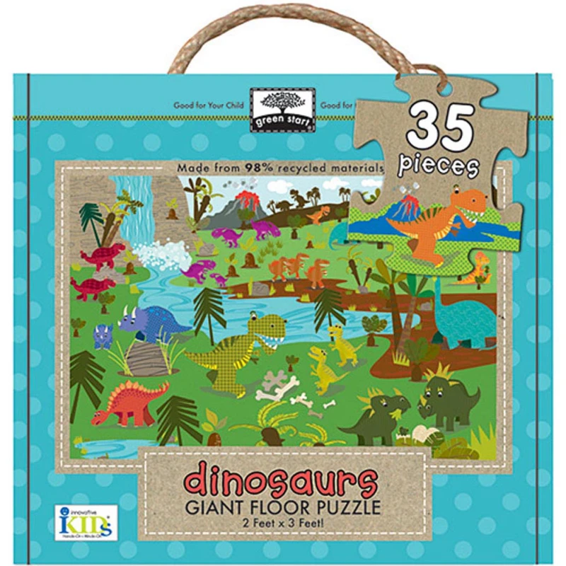 Floor Dinosaurs Puzzles - أ ب ت