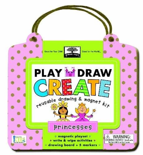 Innovative Kids Green Play Draw: Princess Innovative Kids Green Play Draw: Princess
