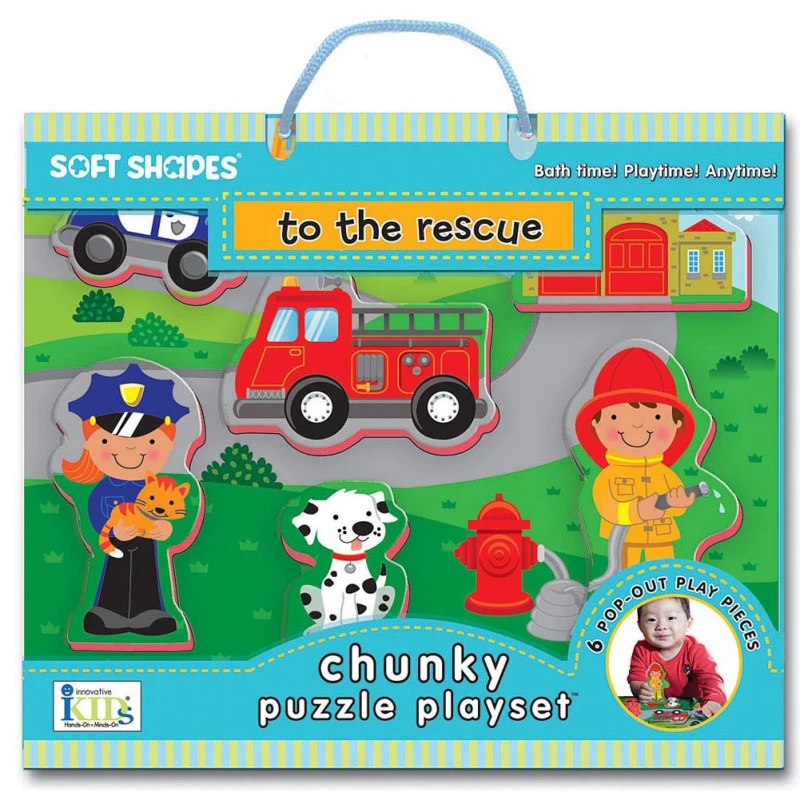 Innovative Kids Green to the rescue:Puzzle - انوفاتيف كيدز جرين