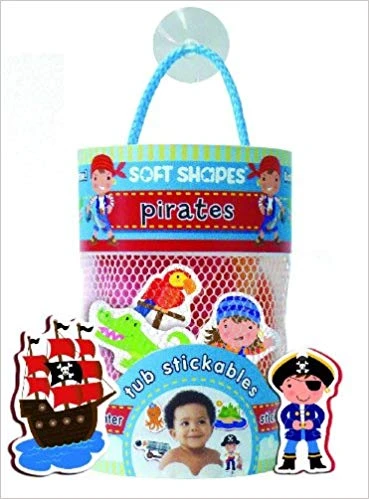 Innovative Kids Green Tub Stickables: pirates Innovative Kids Green Tub Stickables: pirates