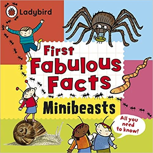 L.B First Fabulous Facts : Minibeasts - كتب ليدي بيرد
