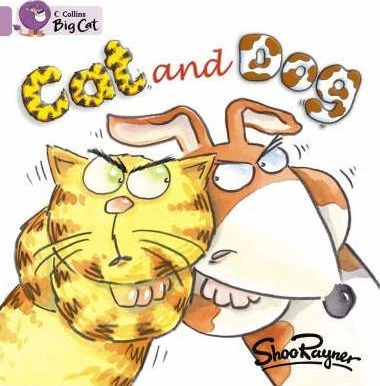 Collins: Big Cat Readers: Cat and Dog - كولينز بيج كات