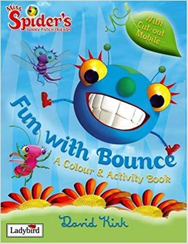 ladybird Fun with Bounce (Miss Spider) : تلوين and activity ladybird Fun with Bounce (Miss Spider) : تلوين and activity