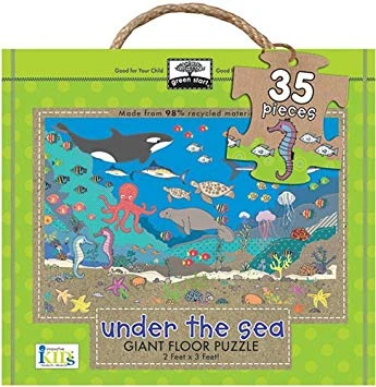 Innovative Kids Green Giant Foor Puzzle - Under The Sea Innovative Kids Green Giant Foor Puzzle - Under The Sea