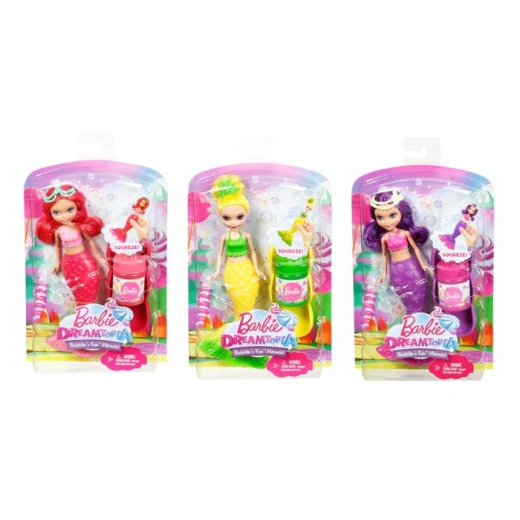 Barbie™ Dreamtopia Bubbles ’n Fun Dolls - 3 Types Barbie™ Dreamtopia Bubbles ’n Fun Dolls - 3 Types