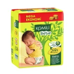 KOMiLi Bebe Jumbo Size 2 Mini 3-6 Kg 78 PCS - كوميلي كيدز